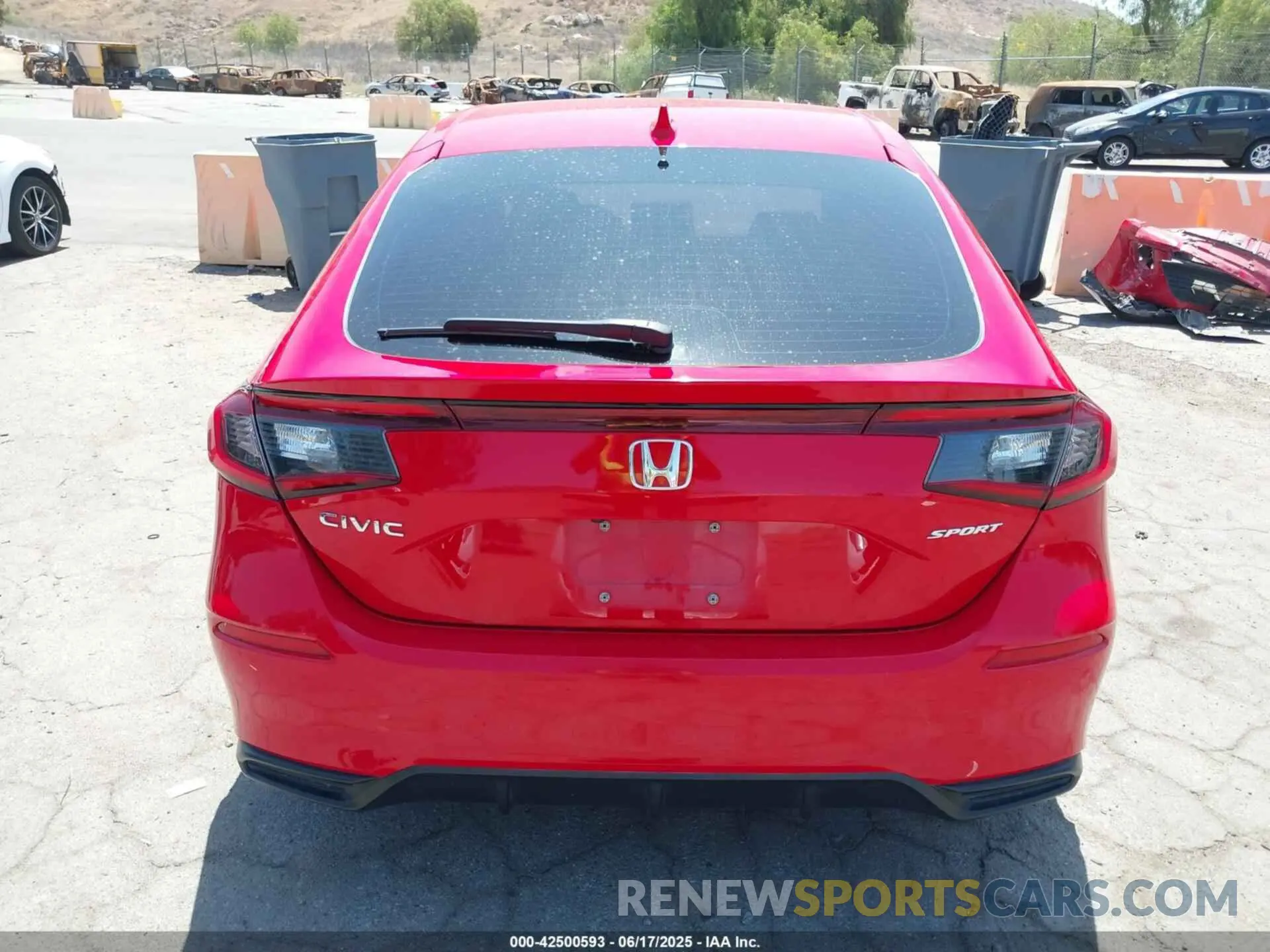 16 fotografías del automóvil dañado 19XFL2H8XNE005437 HONDA CIVIC 2022