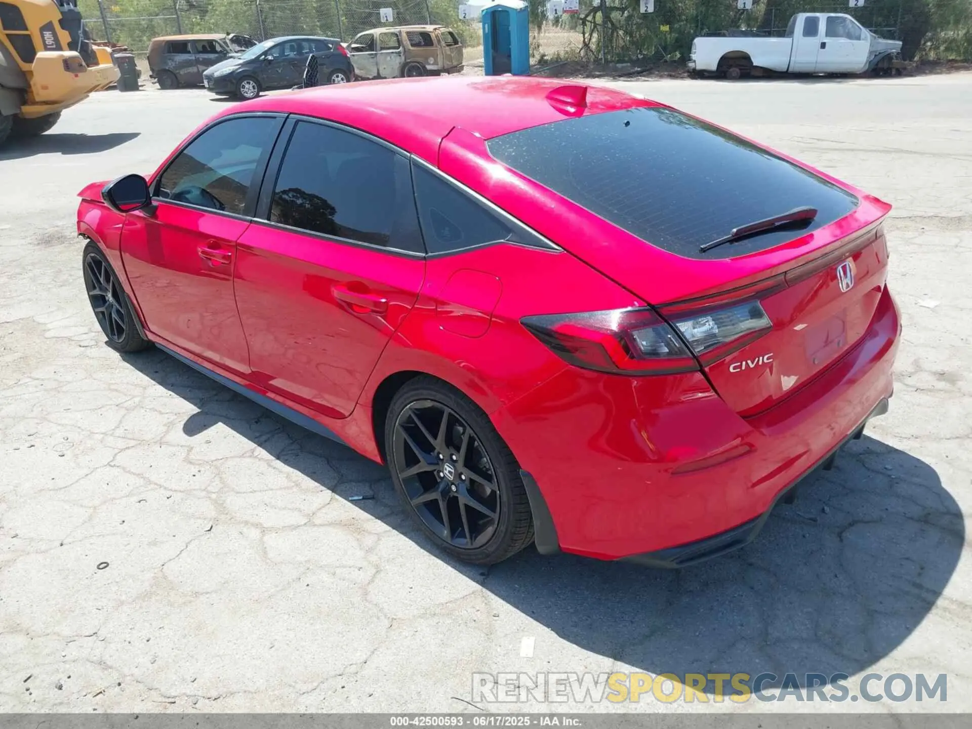 3 fotografías del automóvil dañado 19XFL2H8XNE005437 HONDA CIVIC 2022