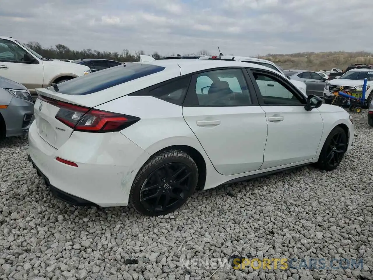 3 fotografías del automóvil dañado 19XFL2H8XNE007334 HONDA CIVIC 2022