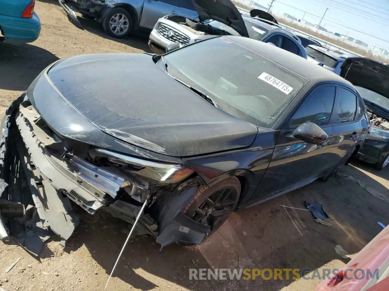 1 fotografías del automóvil dañado 19XFL2H8XNE025073 HONDA CIVIC 2022