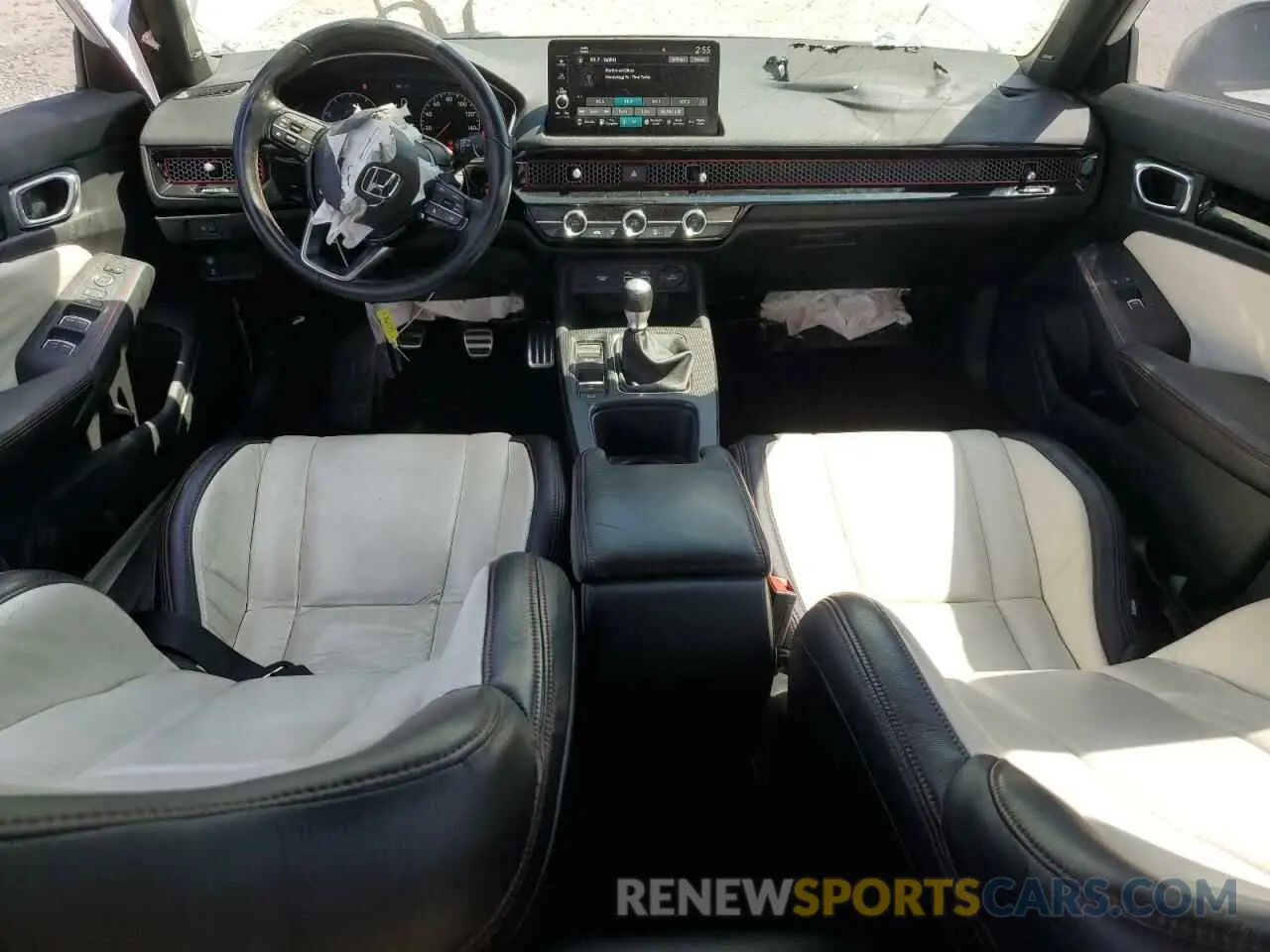 8 fotografías del automóvil dañado 2HGFE1E56NH471340 HONDA CIVIC 2022