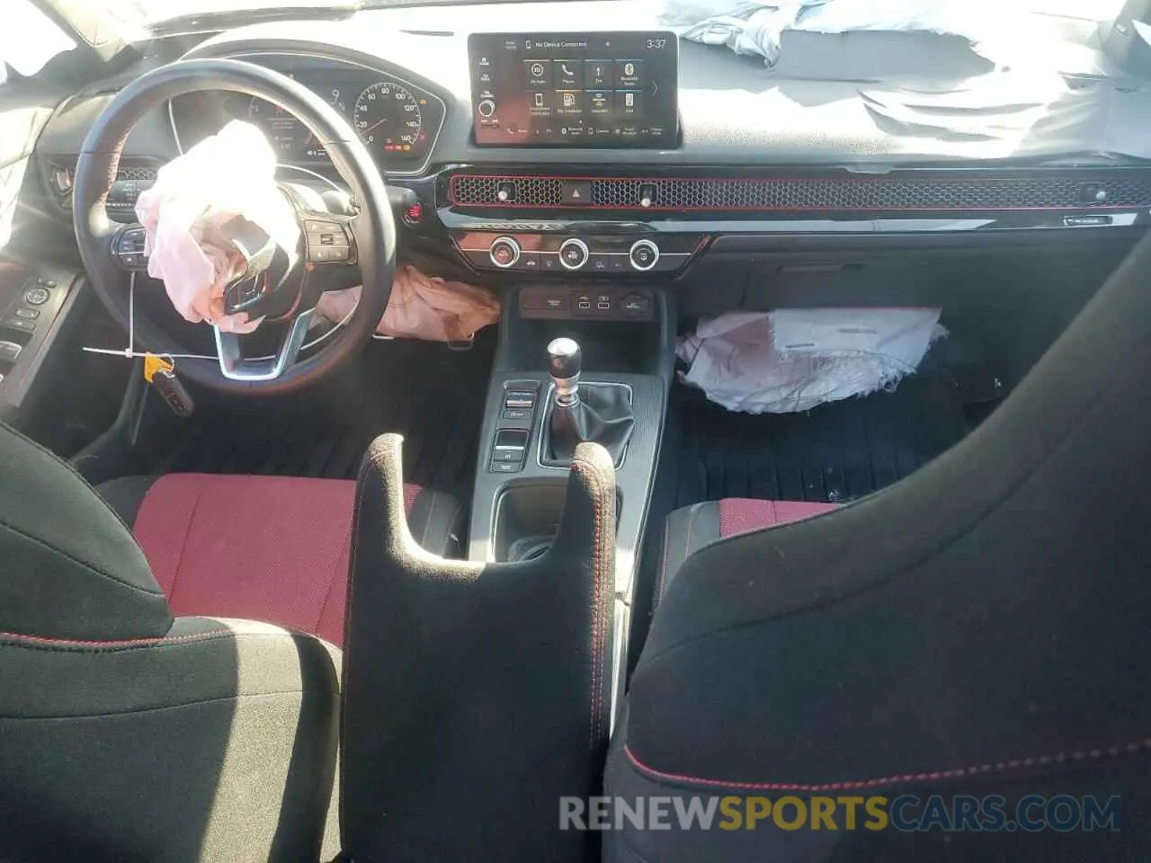 8 fotografías del automóvil dañado 2HGFE1E57NH474392 HONDA CIVIC 2022