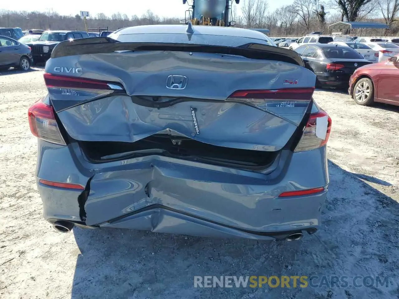 6 fotografías del automóvil dañado 2HGFE1E58NH475681 HONDA CIVIC 2022