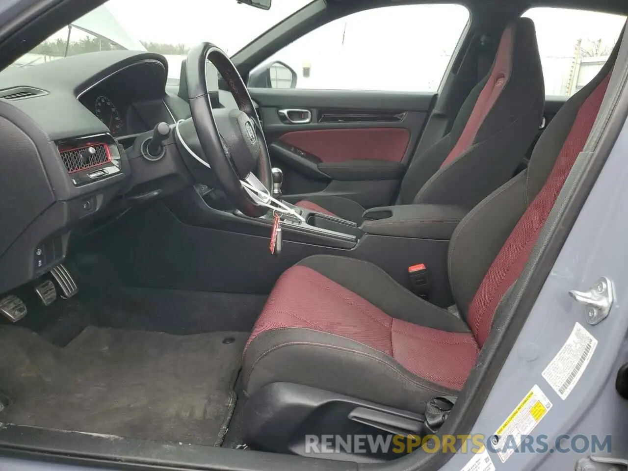 7 fotografías del automóvil dañado 2HGFE1E5XNH472040 HONDA CIVIC 2022