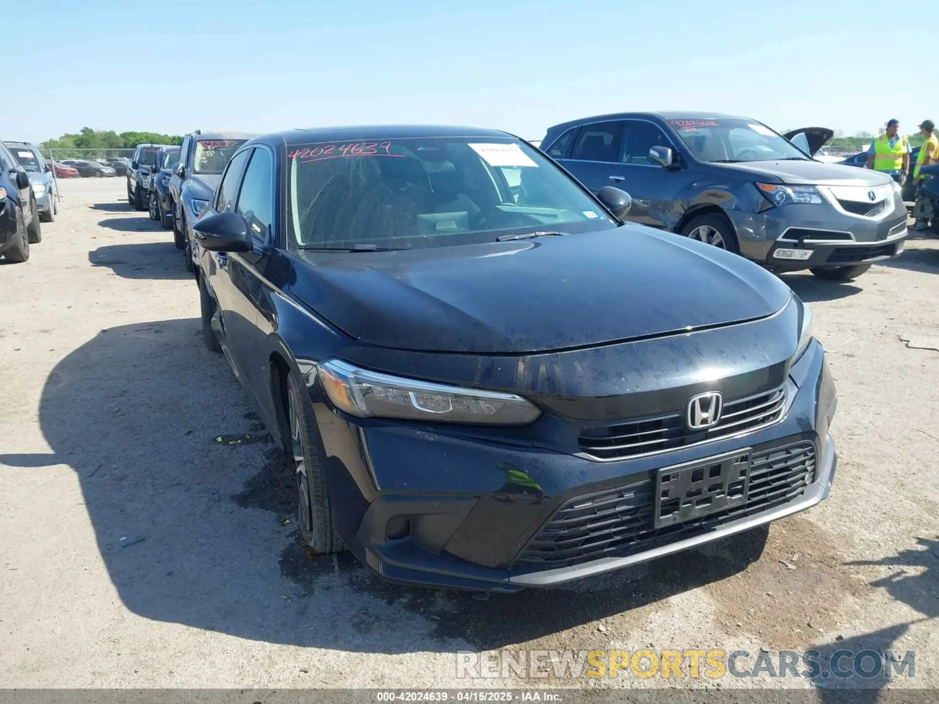 1 fotografías del automóvil dañado 2HGFE1F71NH312953 HONDA CIVIC 2022