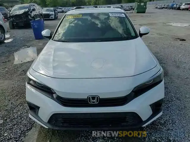13 fotografías del automóvil dañado 2HGFE1F71NH326223 HONDA CIVIC 2022