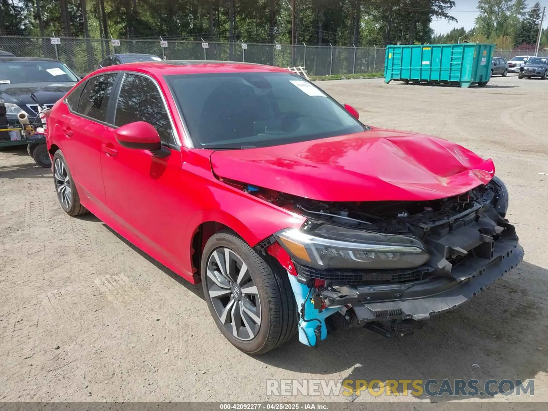 1 fotografías del automóvil dañado 2HGFE1F71NH328974 HONDA CIVIC 2022