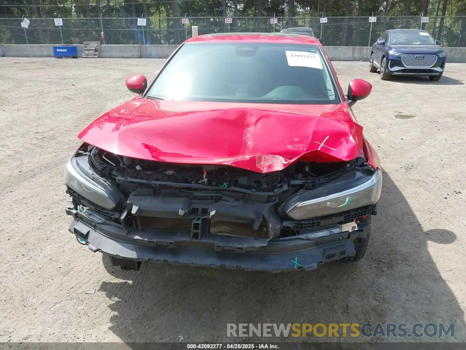 6 fotografías del automóvil dañado 2HGFE1F71NH328974 HONDA CIVIC 2022