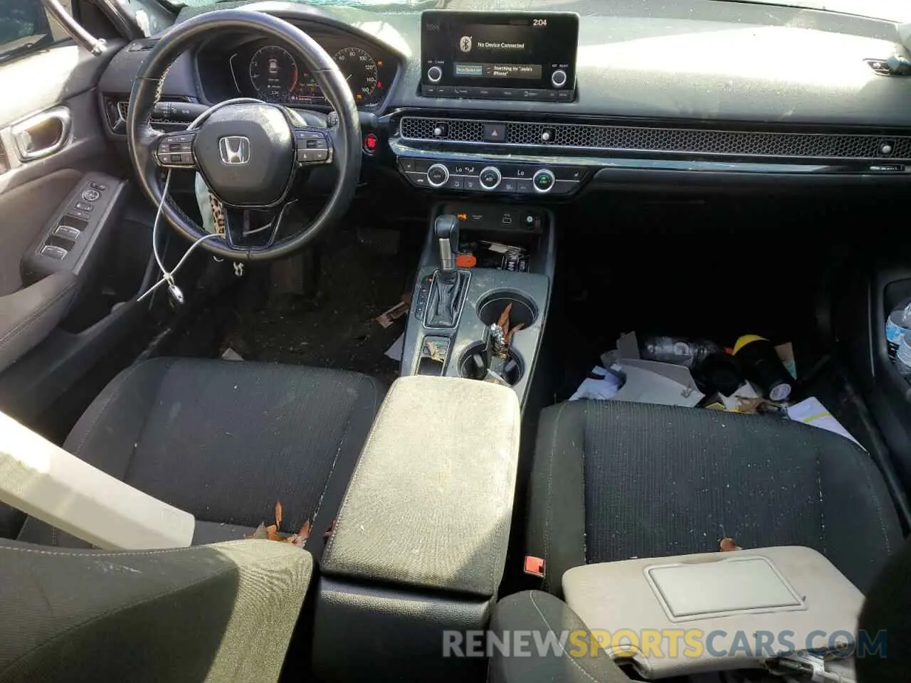 8 fotografías del automóvil dañado 2HGFE1F72NH311987 HONDA CIVIC 2022