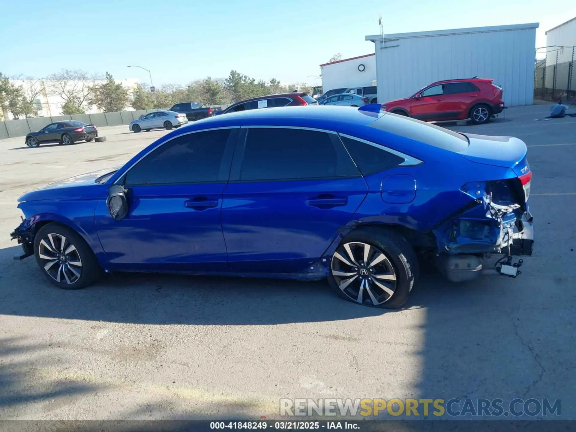 15 fotografías del automóvil dañado 2HGFE1F72NH325145 HONDA CIVIC 2022