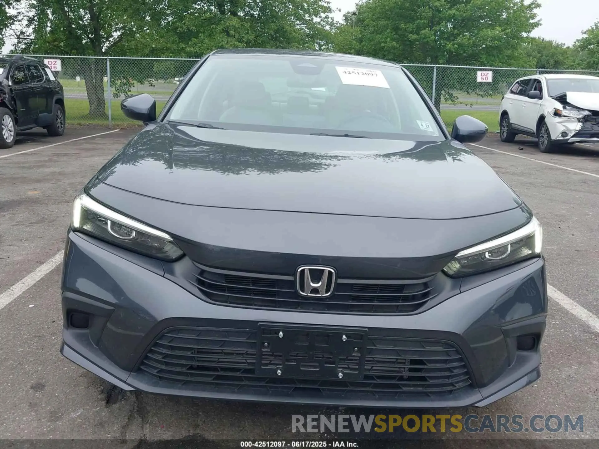 12 fotografías del automóvil dañado 2HGFE1F73NH315899 HONDA CIVIC 2022