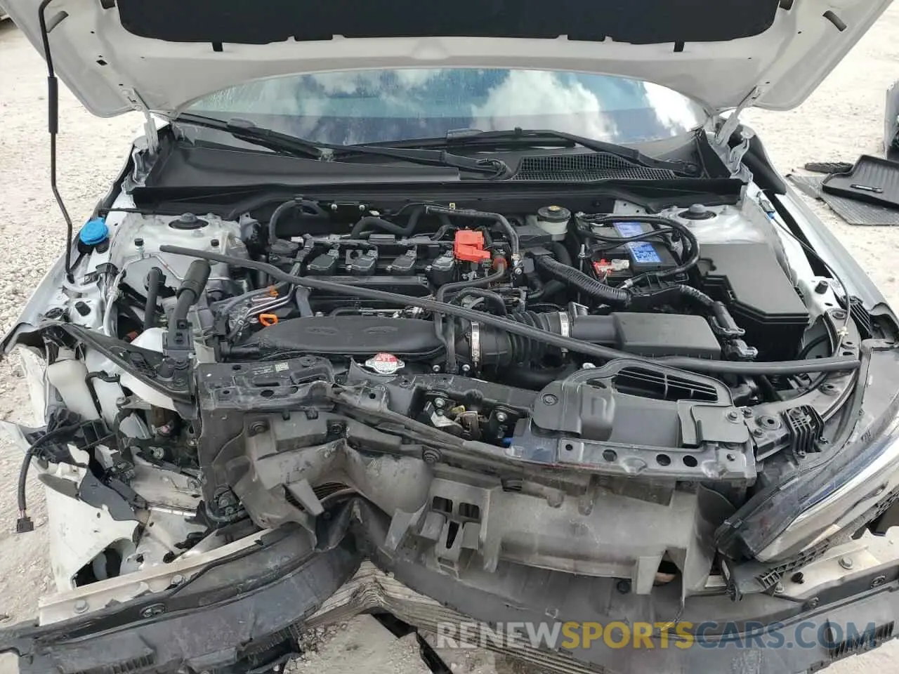 11 fotografías del automóvil dañado 2HGFE1F73NH324599 HONDA CIVIC 2022