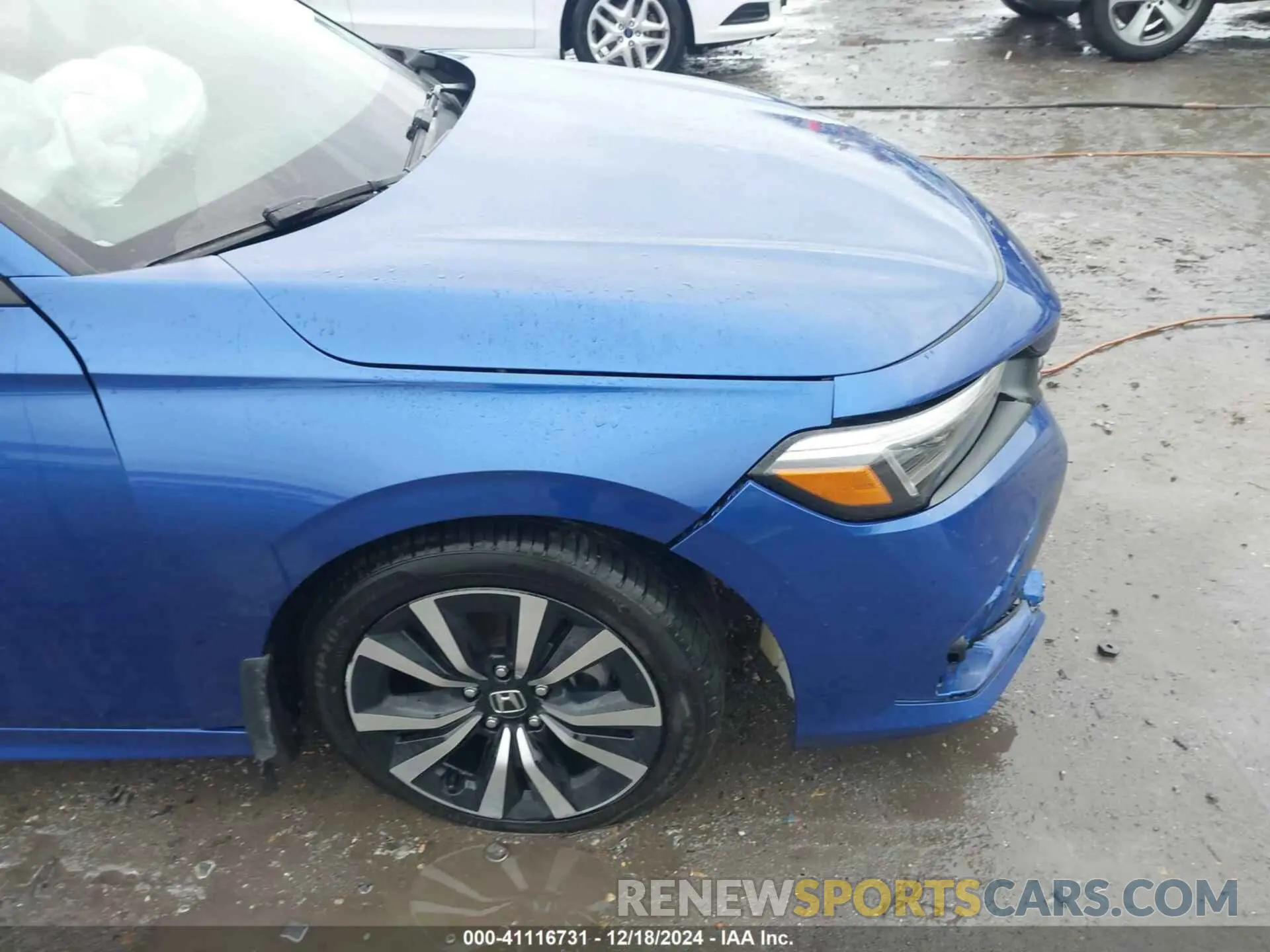17 fotografías del automóvil dañado 2HGFE1F74NH325843 HONDA CIVIC 2022