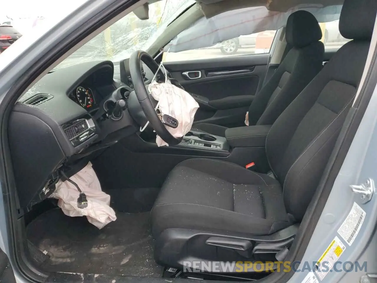 7 fotografías del automóvil dañado 2HGFE1F75NH305603 HONDA CIVIC 2022