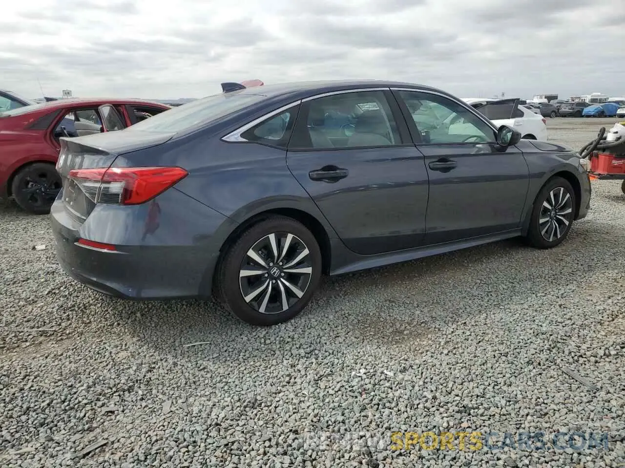 3 fotografías del automóvil dañado 2HGFE1F76NH326931 HONDA CIVIC 2022