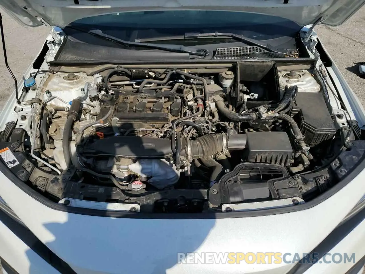 11 fotografías del automóvil dañado 2HGFE1F77NH313847 HONDA CIVIC 2022