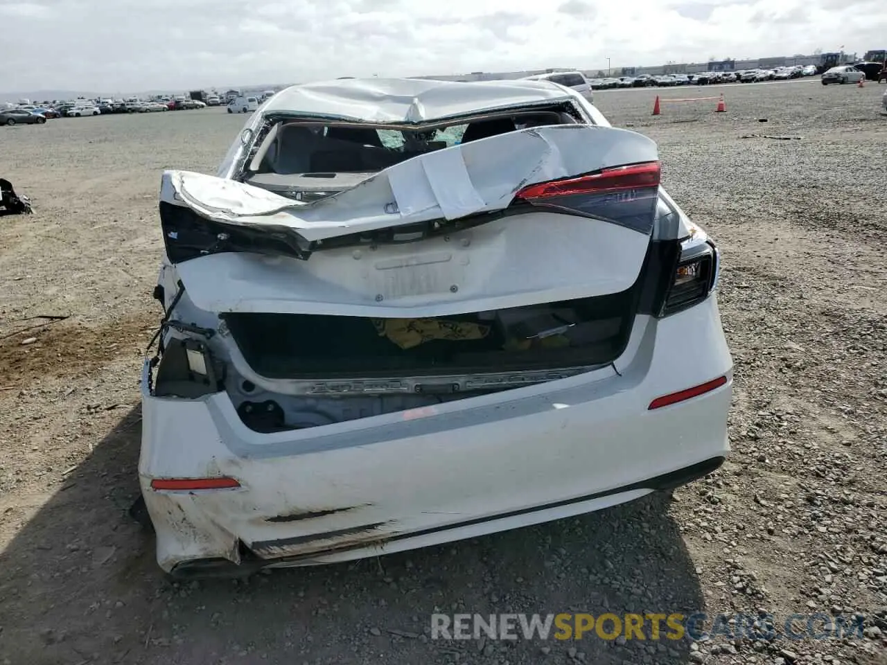 6 fotografías del automóvil dañado 2HGFE1F77NH318482 HONDA CIVIC 2022