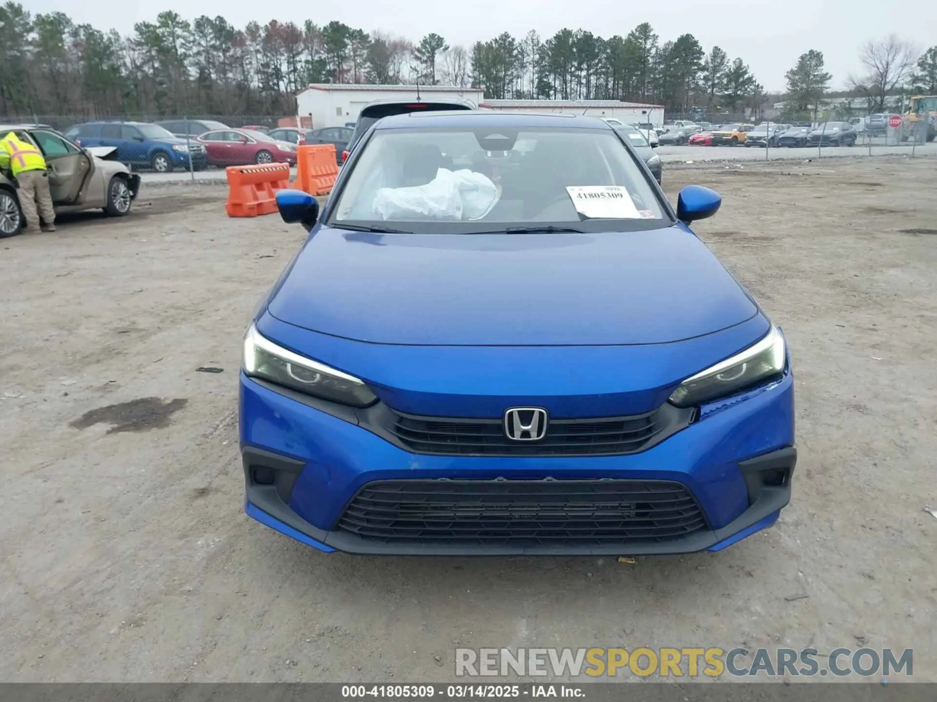 12 fotografías del automóvil dañado 2HGFE1F78NH312223 HONDA CIVIC 2022