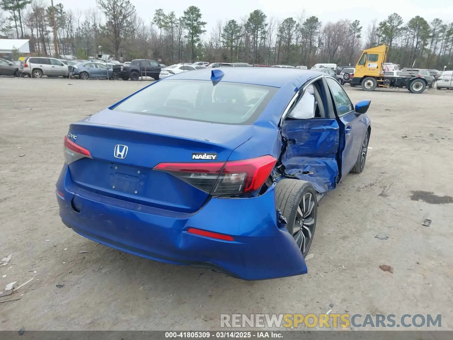 4 fotografías del automóvil dañado 2HGFE1F78NH312223 HONDA CIVIC 2022