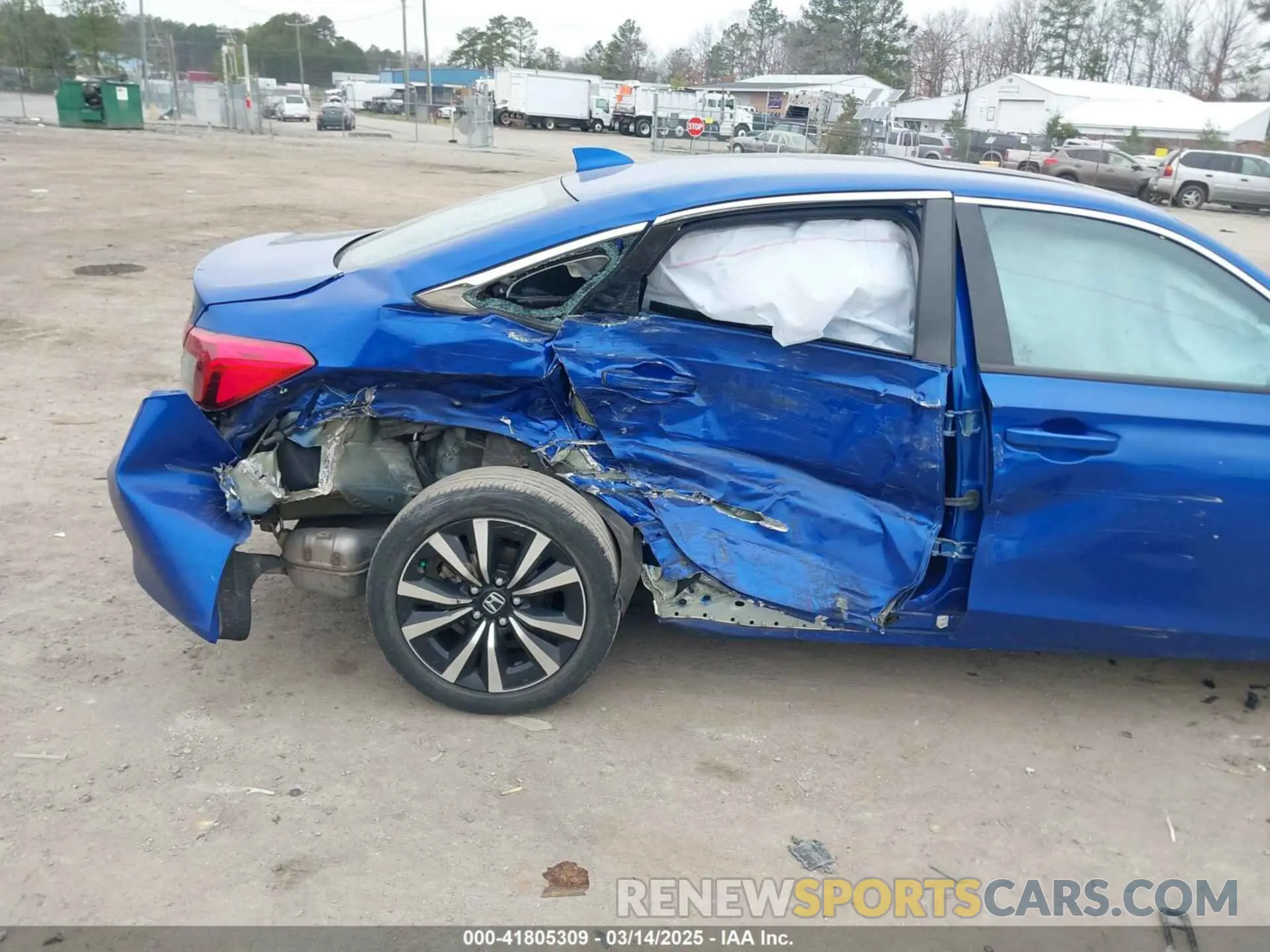 6 fotografías del automóvil dañado 2HGFE1F78NH312223 HONDA CIVIC 2022