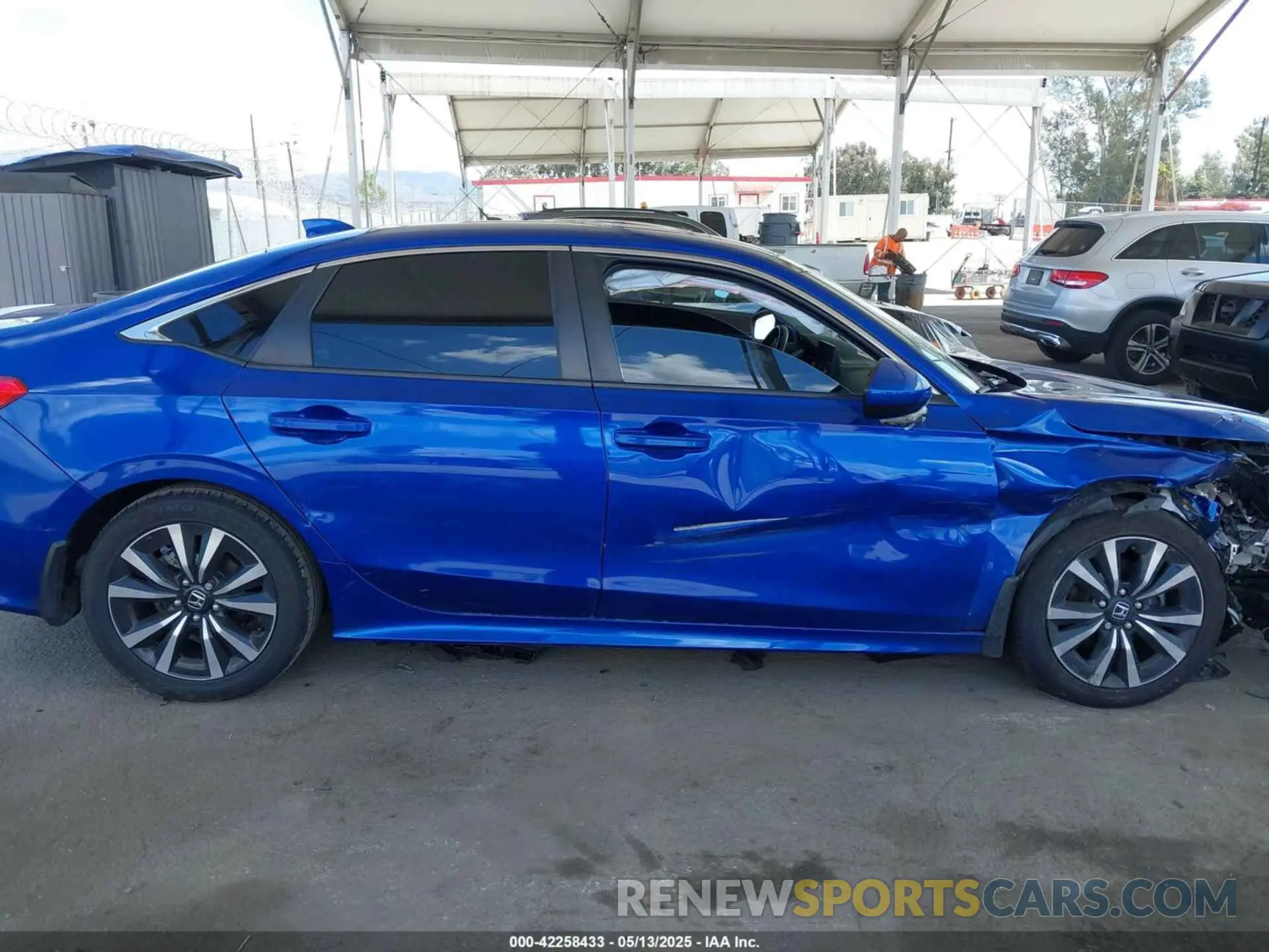 13 fotografías del automóvil dañado 2HGFE1F79NH313672 HONDA CIVIC 2022