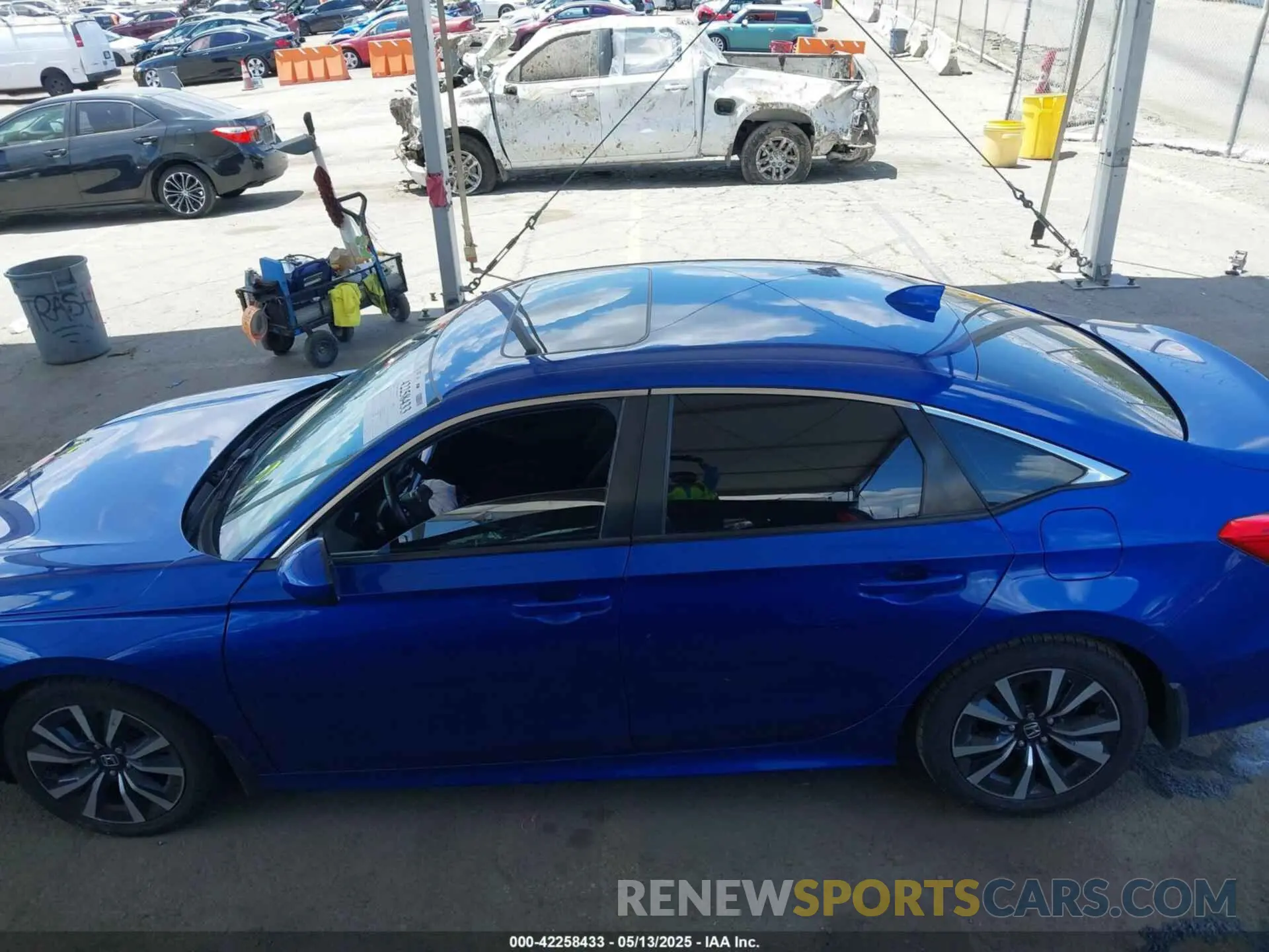 14 fotografías del automóvil dañado 2HGFE1F79NH313672 HONDA CIVIC 2022