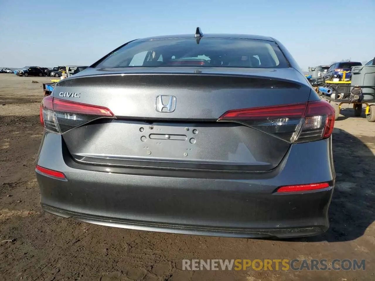 6 fotografías del automóvil dañado 2HGFE1F79NH314370 HONDA CIVIC 2022