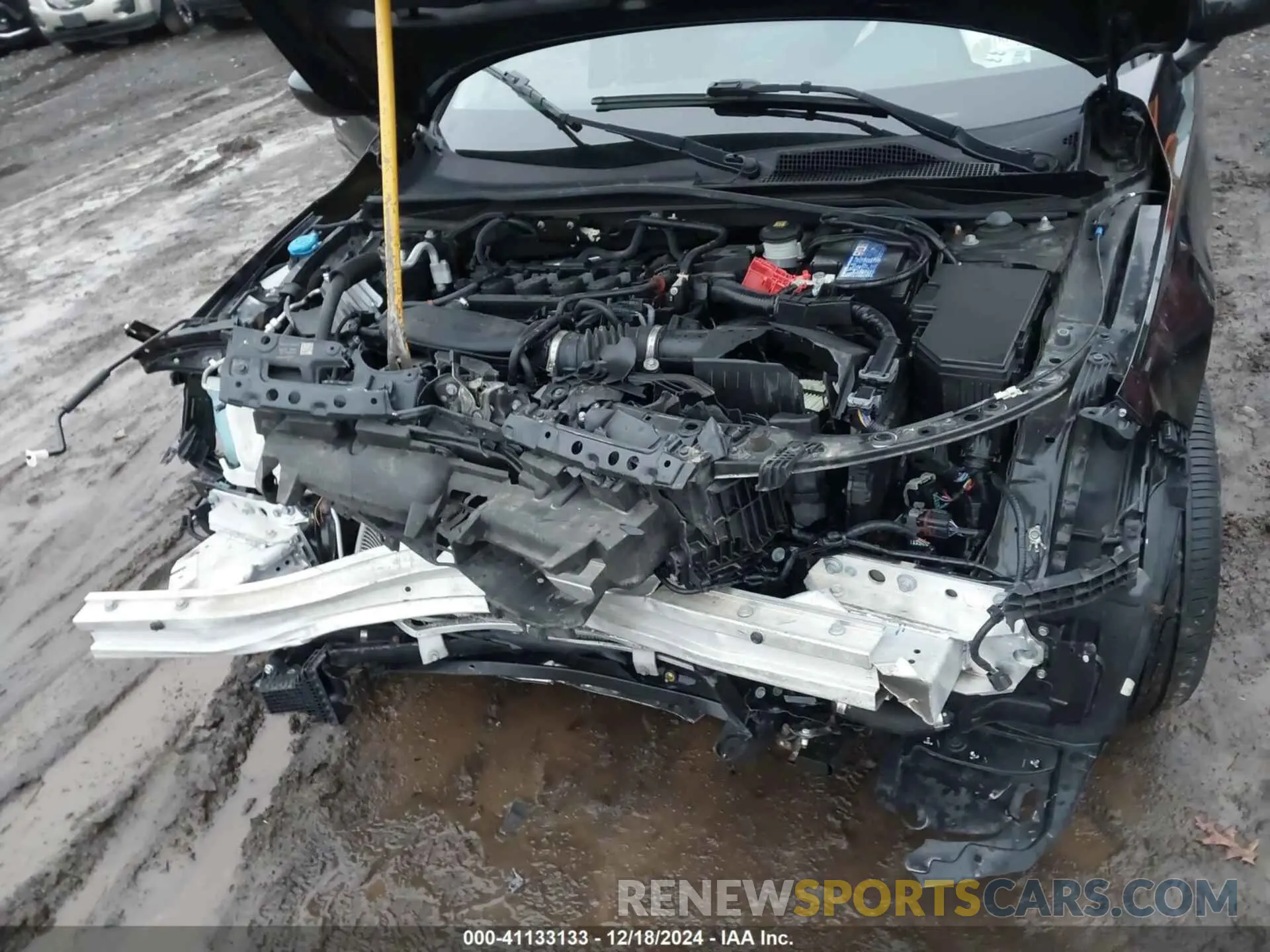 10 fotografías del automóvil dañado 2HGFE1F7XNH310456 HONDA CIVIC 2022