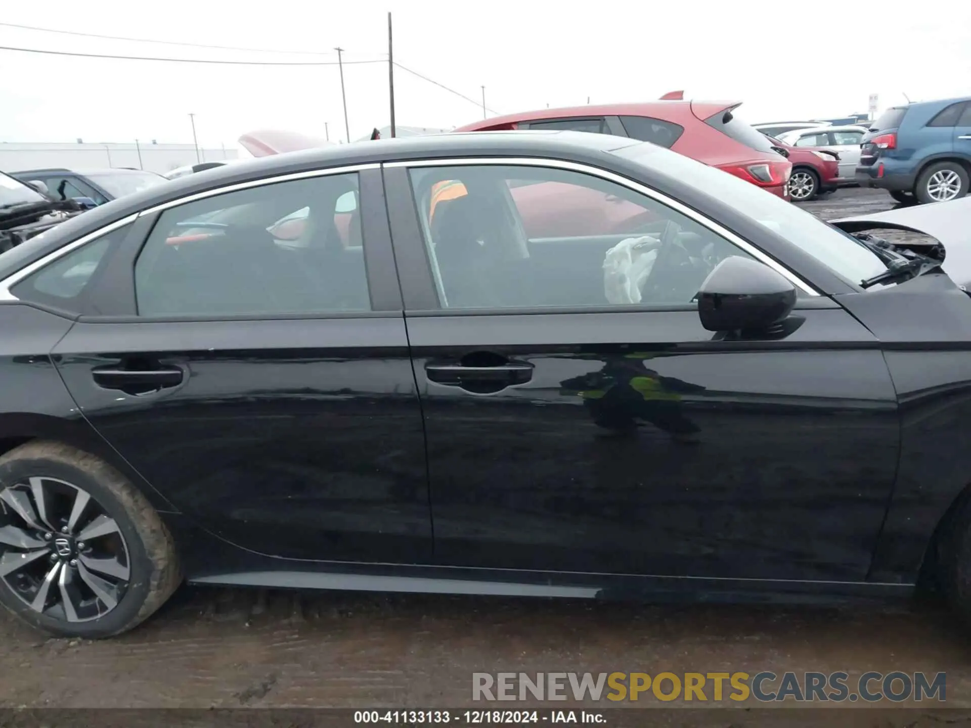 13 fotografías del automóvil dañado 2HGFE1F7XNH310456 HONDA CIVIC 2022