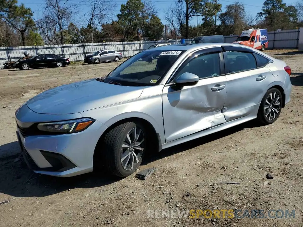 1 fotografías del automóvil dañado 2HGFE1F7XNH317892 HONDA CIVIC 2022