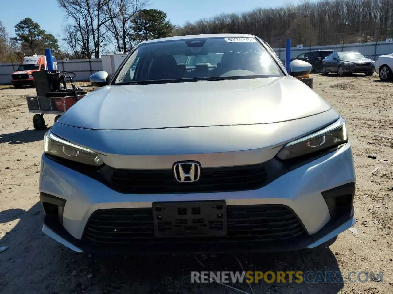 5 fotografías del automóvil dañado 2HGFE1F7XNH317892 HONDA CIVIC 2022