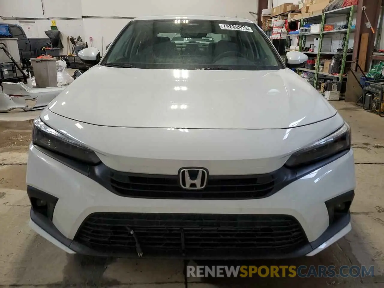 5 fotografías del automóvil dañado 2HGFE1F90NH006232 HONDA CIVIC 2022