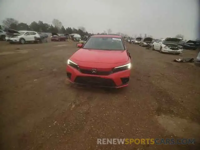 13 fotografías del automóvil dañado 2HGFE1F90NH308510 HONDA CIVIC 2022