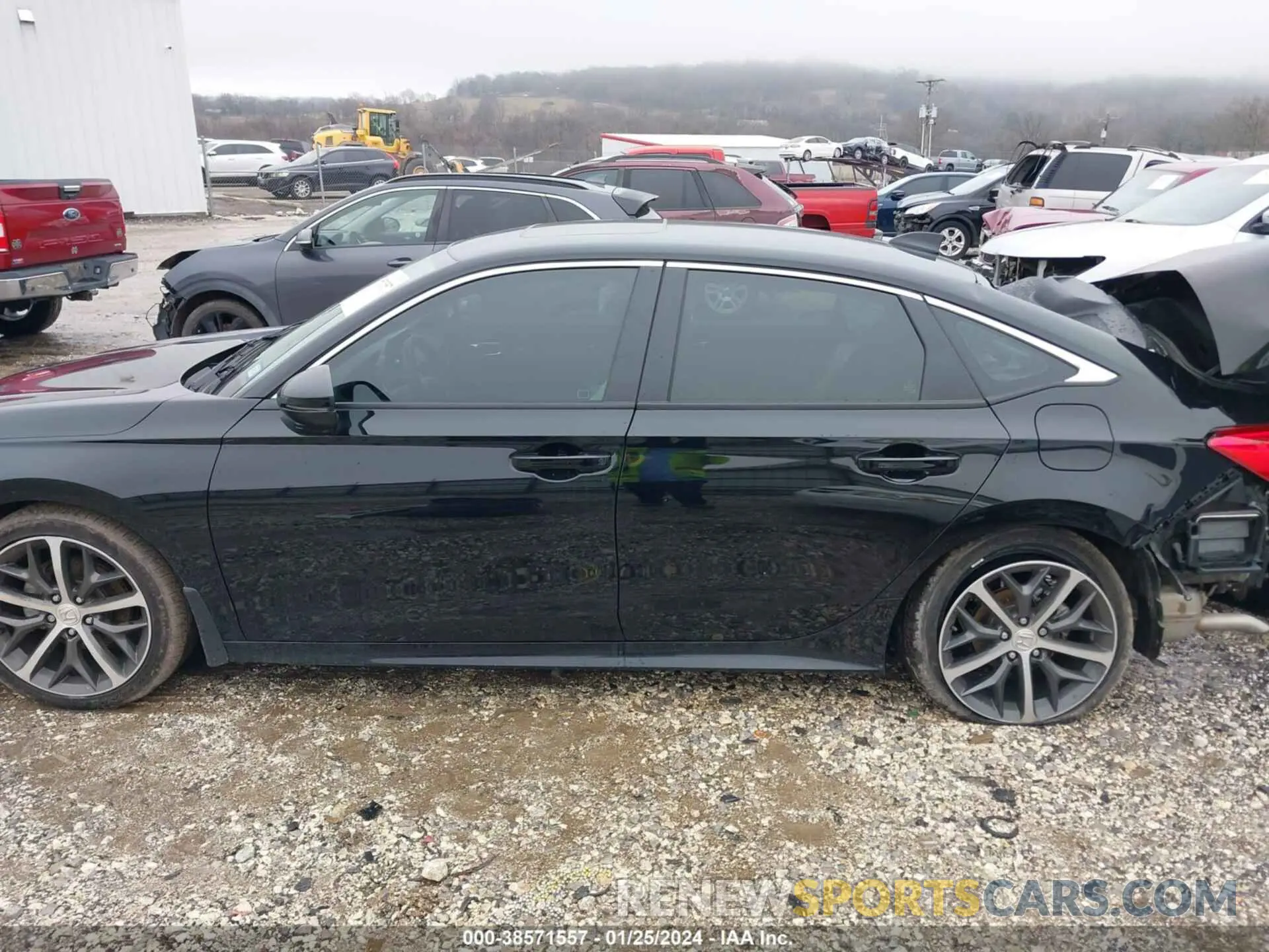15 fotografías del automóvil dañado 2HGFE1F92NH327916 HONDA CIVIC 2022