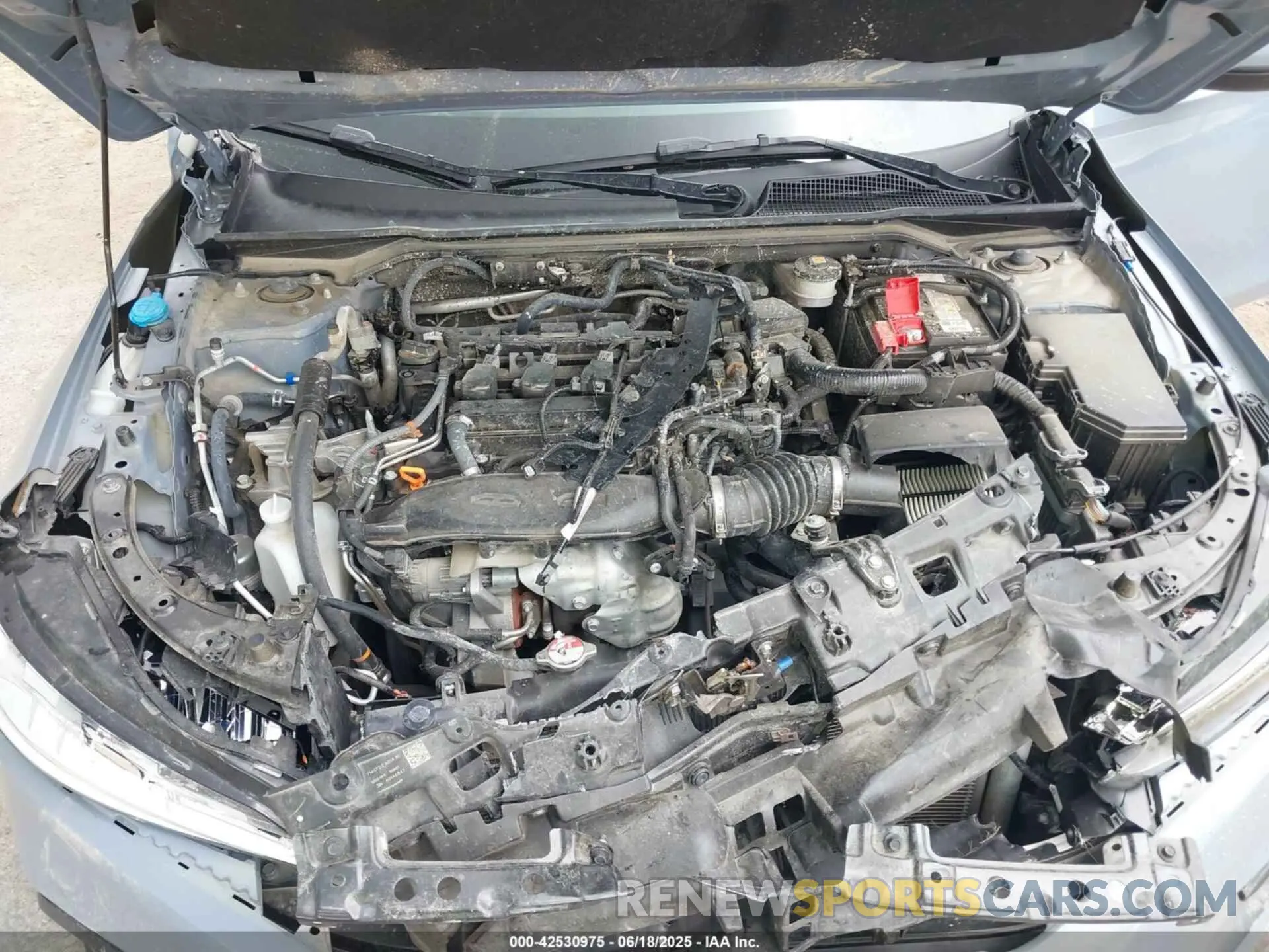 10 fotografías del automóvil dañado 2HGFE1F94NH313631 HONDA CIVIC 2022