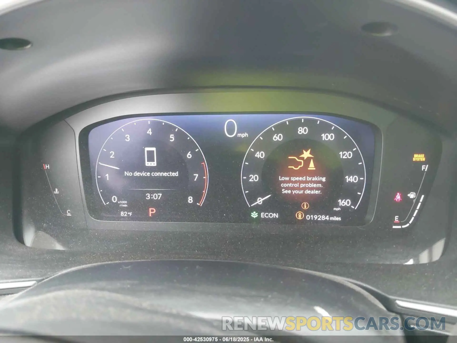 7 fotografías del automóvil dañado 2HGFE1F94NH313631 HONDA CIVIC 2022