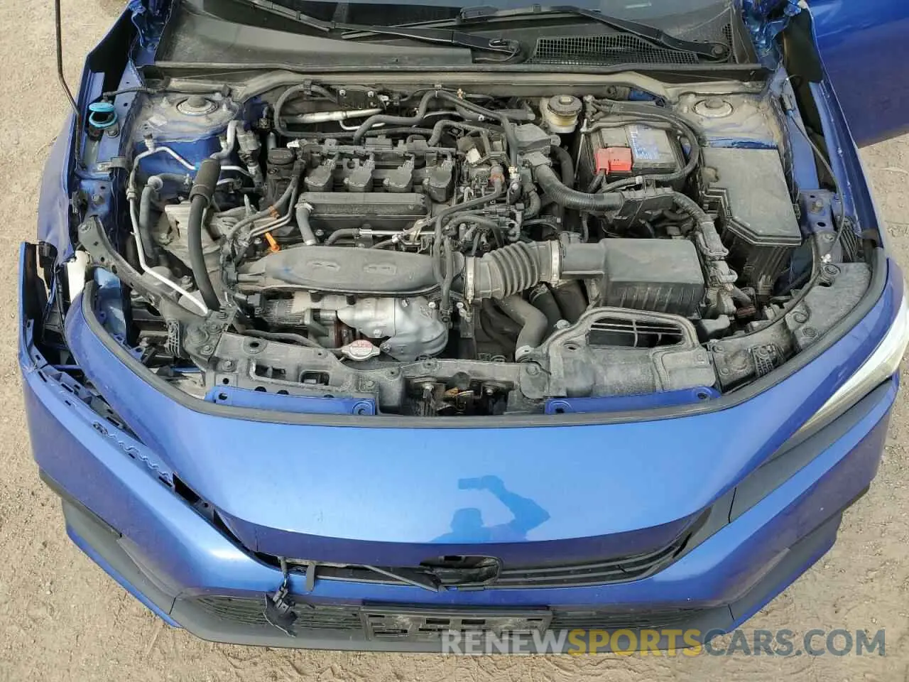 11 fotografías del automóvil dañado 2HGFE1F95NH000944 HONDA CIVIC 2022