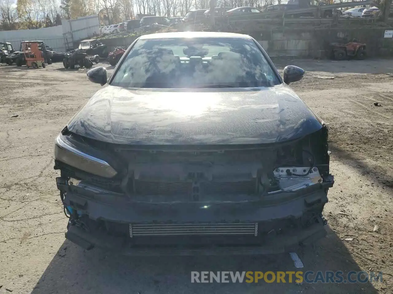 5 fotografías del automóvil dañado 2HGFE1F95NH302735 HONDA CIVIC 2022