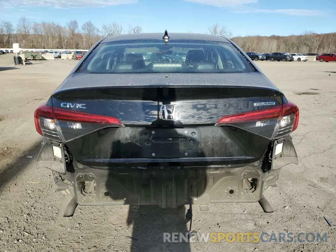 6 fotografías del automóvil dañado 2HGFE1F95NH302735 HONDA CIVIC 2022