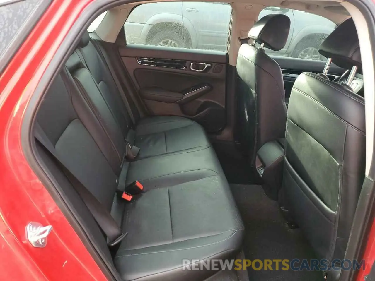 10 fotografías del automóvil dañado 2HGFE1F95NH304212 HONDA CIVIC 2022