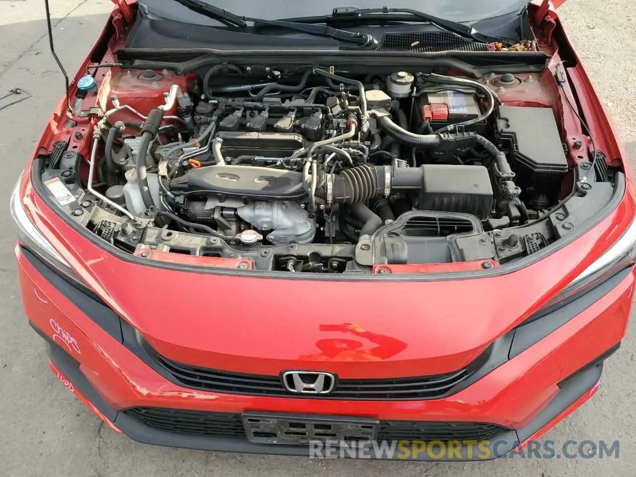 11 fotografías del automóvil dañado 2HGFE1F95NH304212 HONDA CIVIC 2022