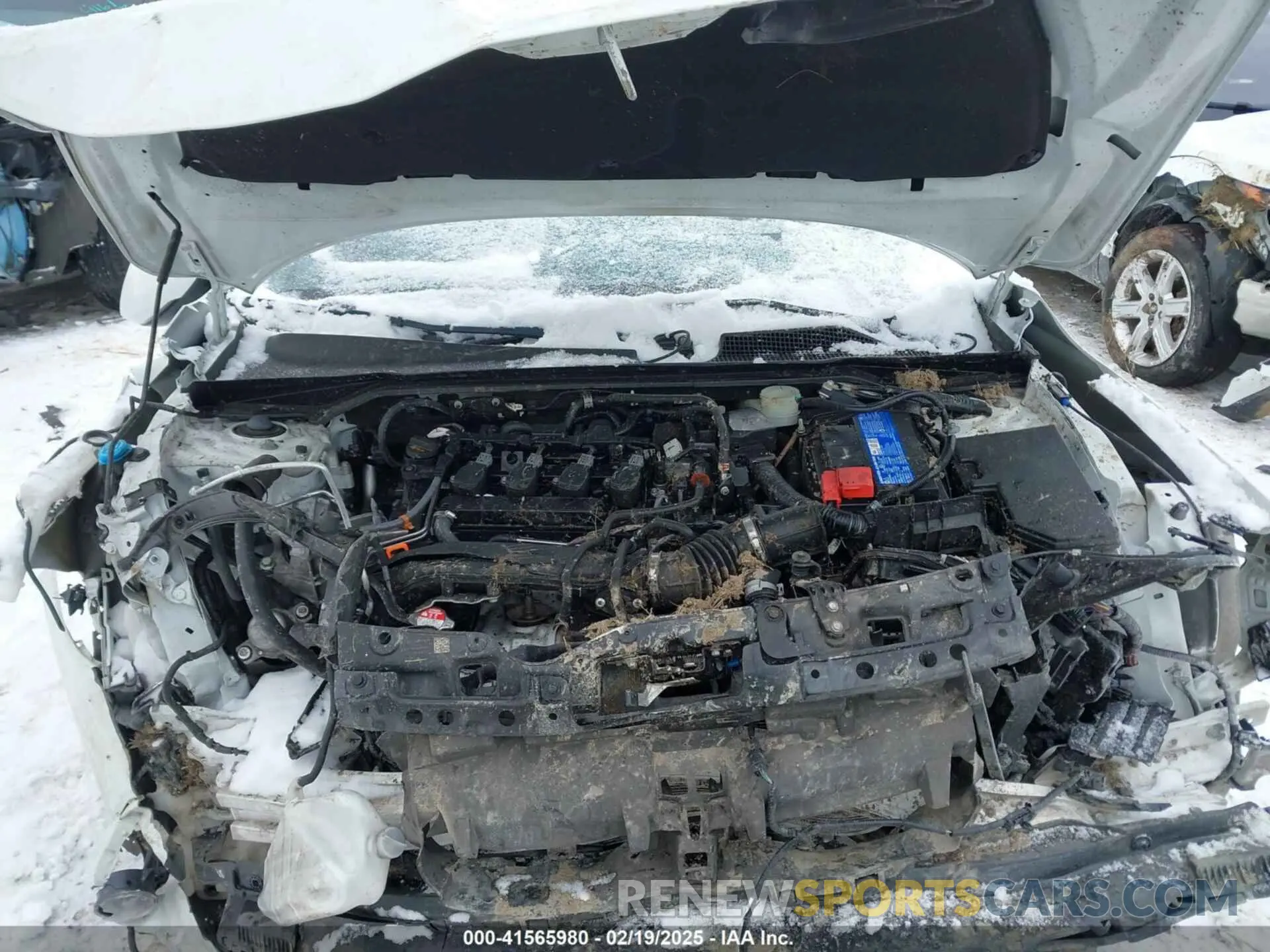 10 fotografías del automóvil dañado 2HGFE1F95NH316148 HONDA CIVIC 2022