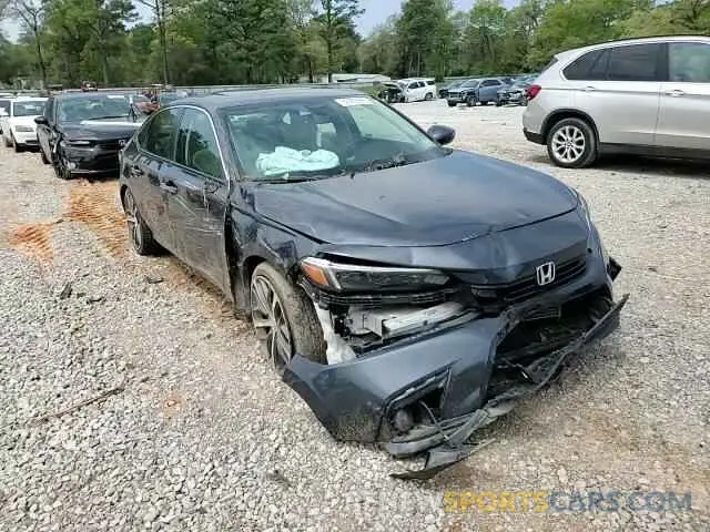 11 fotografías del automóvil dañado 2HGFE1F96NH315994 HONDA CIVIC 2022