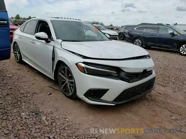 11 fotografías del automóvil dañado 2HGFE1F97NH316040 HONDA CIVIC 2022
