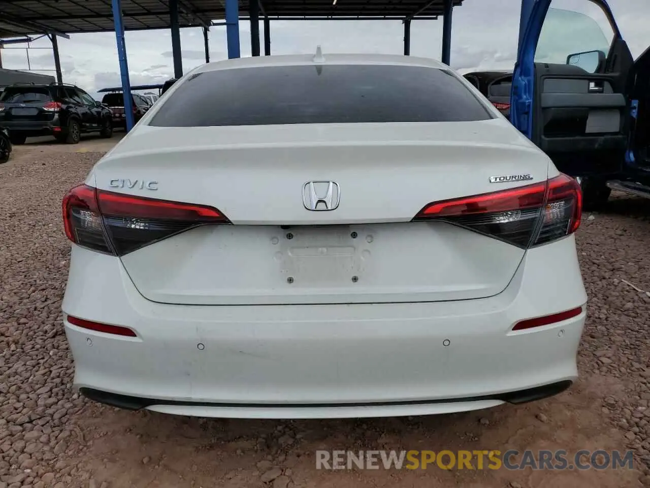 6 fotografías del automóvil dañado 2HGFE1F97NH316040 HONDA CIVIC 2022