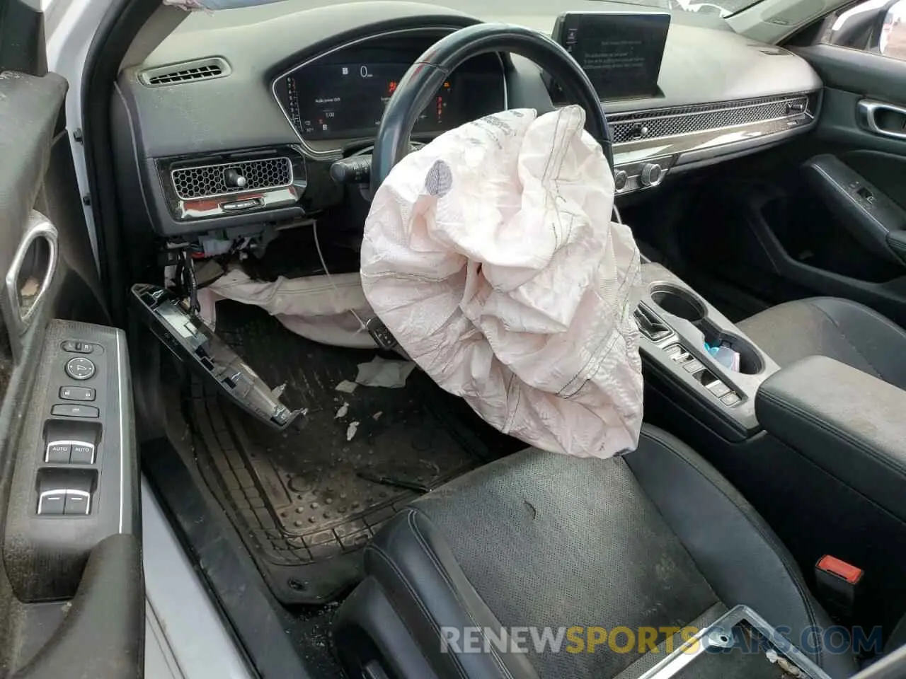 8 fotografías del automóvil dañado 2HGFE1F97NH316040 HONDA CIVIC 2022