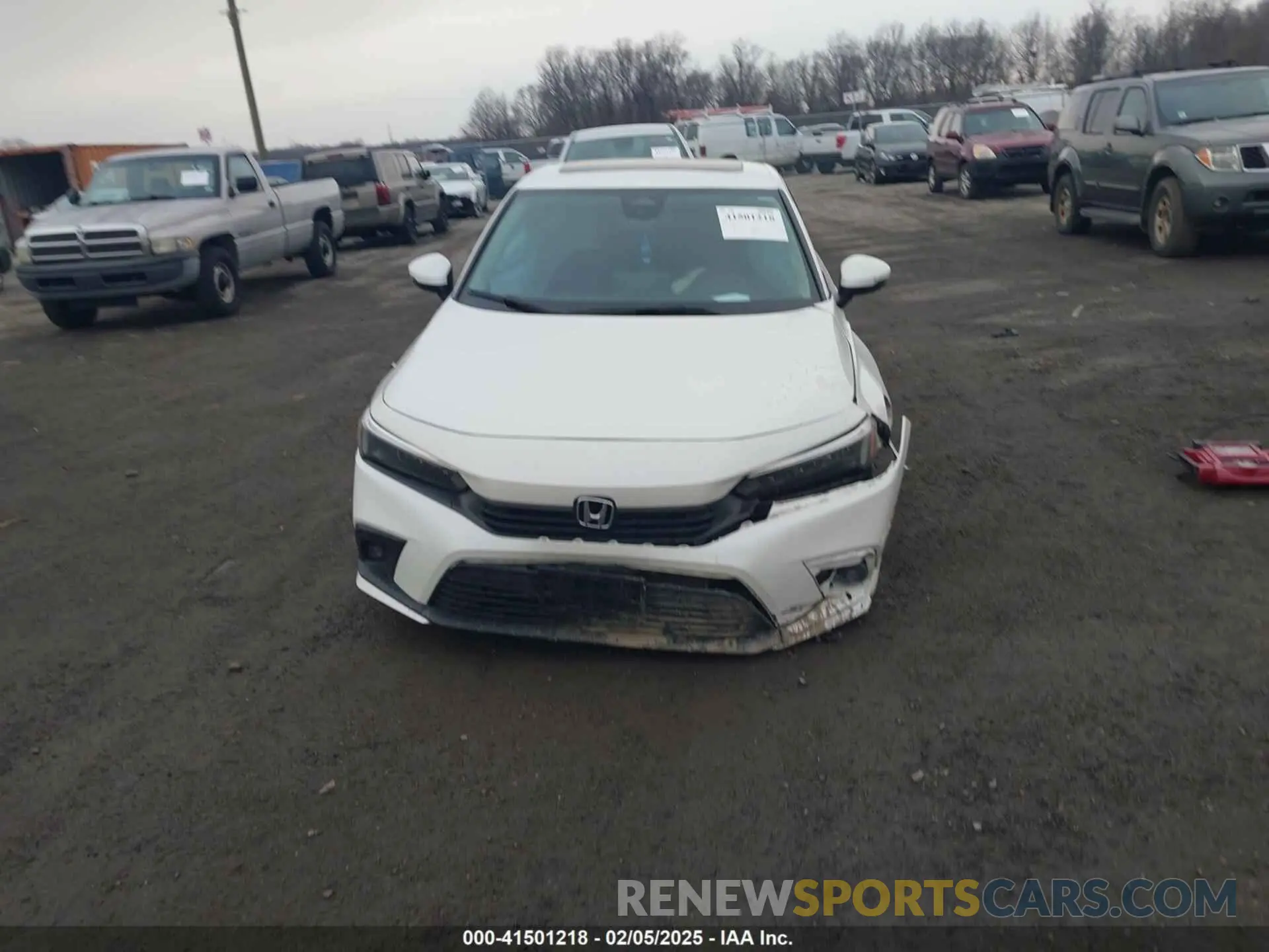 12 fotografías del automóvil dañado 2HGFE1F98NH305029 HONDA CIVIC 2022