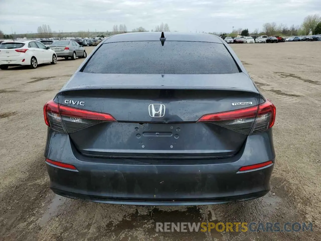 6 fotografías del automóvil dañado 2HGFE1F99NH007668 HONDA CIVIC 2022