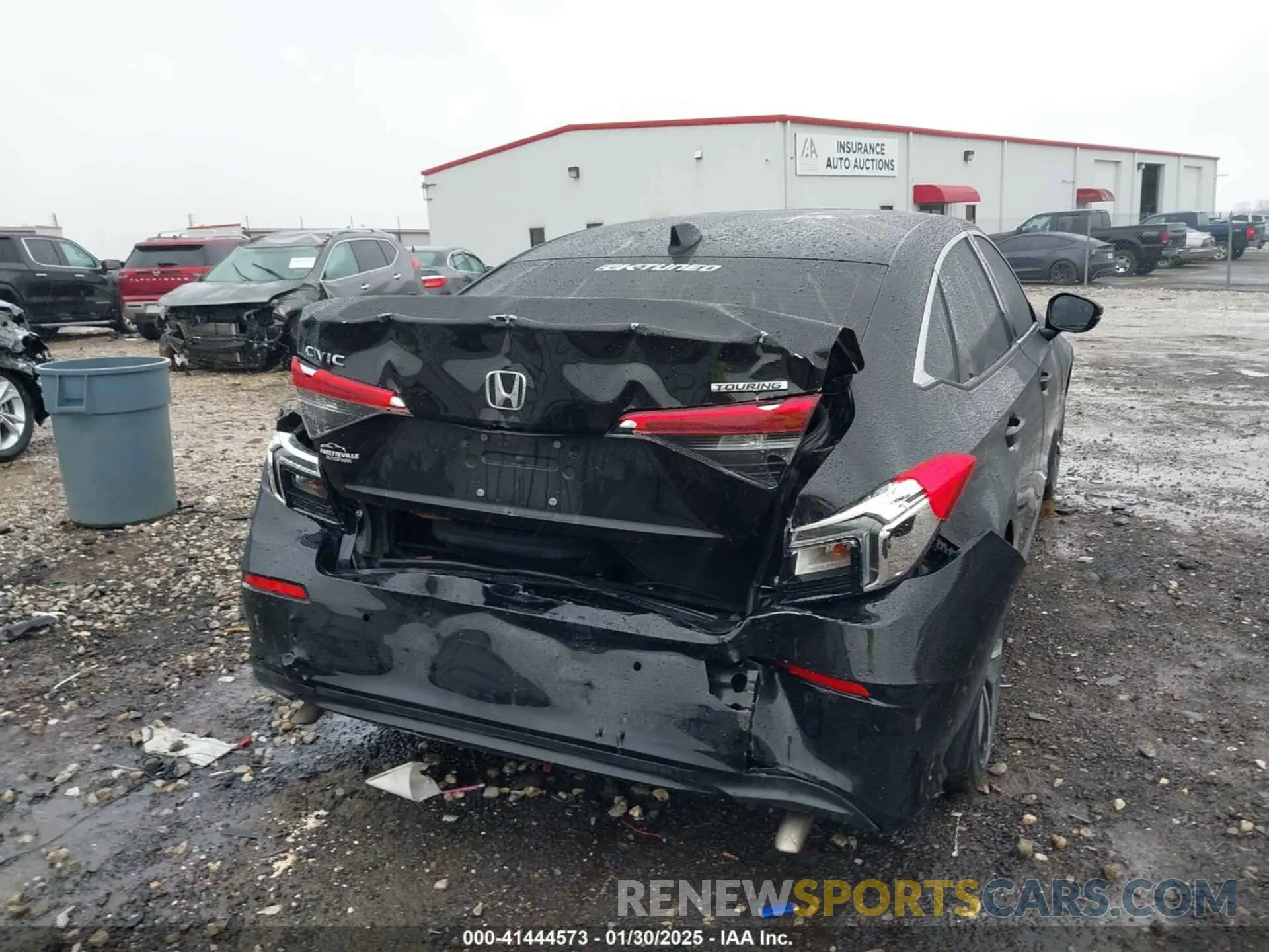 6 fotografías del automóvil dañado 2HGFE1F9XNH300463 HONDA CIVIC 2022