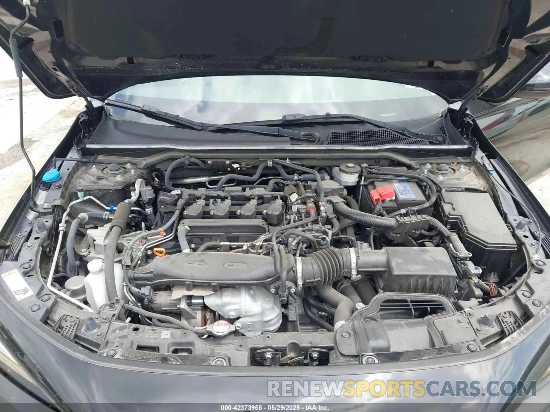 10 fotografías del automóvil dañado 2HGFE1F9XNH321586 HONDA CIVIC 2022